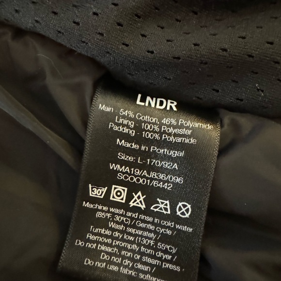 LNDR Women’s Velocity Ski Puffer Jacket Size Large NWOT - Picture 15 of 16